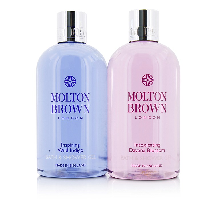 Molton Brown Body Wash Set: Inspiring Wild Indigo 300ml/10oz + Intoxicating Davana Blossom 300ml/10oz 2pcsProduct Thumbnail