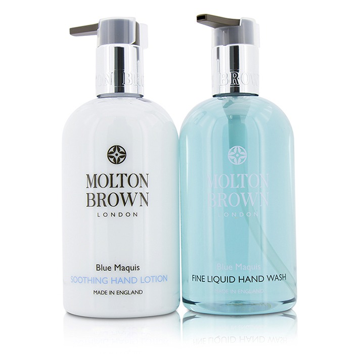 Molton Brown Blue Maquis Hand Care Set: Fine Liquid Hand Wash 300ml/10oz + Soothing Hand Lotion 300ml/10oz 2pcsProduct Thumbnail