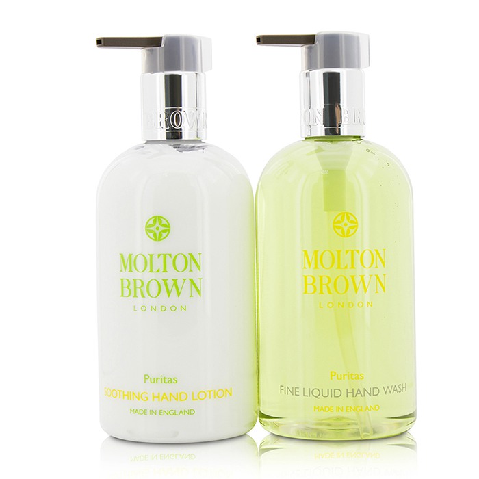 モルトンブラウン Molton Brown Puritas Hand Care Set: Fine Liquid Hand Wash 300ml/10oz + Soothing Hand Lotion 300ml/10oz 2pcsProduct Thumbnail
