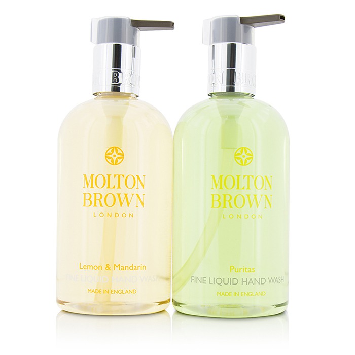 モルトンブラウン Molton Brown Liquid Hand Wash Set: Lemon & Mandarin 300ml/10oz + Puritas 300ml/10oz 2pcsProduct Thumbnail