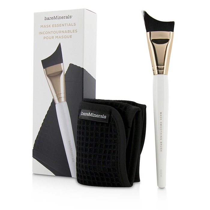 BareMinerals Mask Essentials - Smoothing Brush And Removal Cloth מברשת ומטלית בד 2pcsProduct Thumbnail