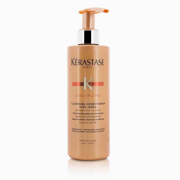 Kerastase Discipline Cleansing Conditioner Curl Ideal Shape-in-Motion Cleansing Conditioner (For Unruly Curly Hair) 400ml/13.5ozProduct Thumbnail