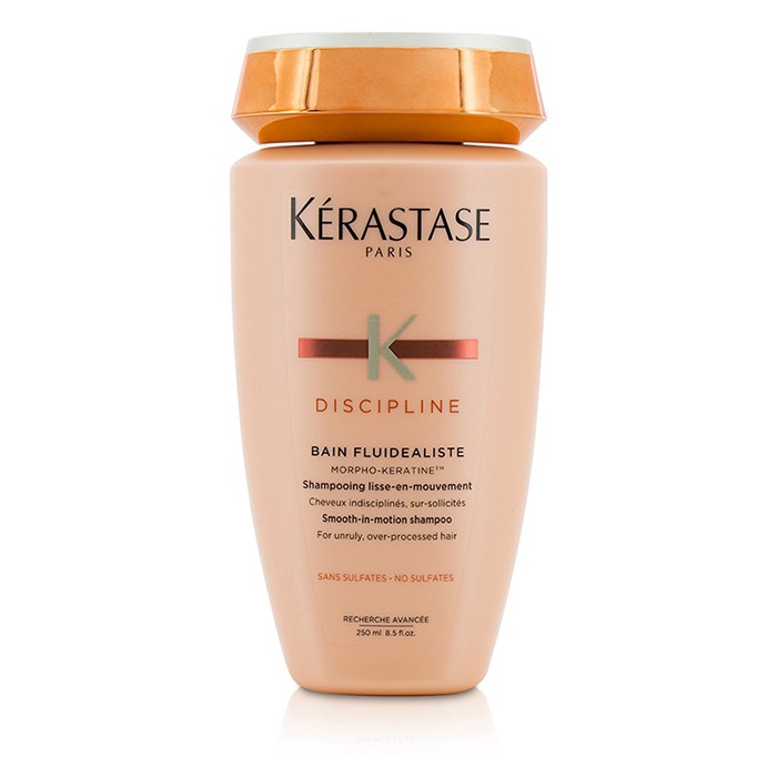 Kerastase Discipline Bain Fluidealiste Smooth-In-Motion Sulfate Free Shampoo - For Unruly, Over-Processed Hair (New Packaging)  250ml/8.5ozProduct Thumbnail