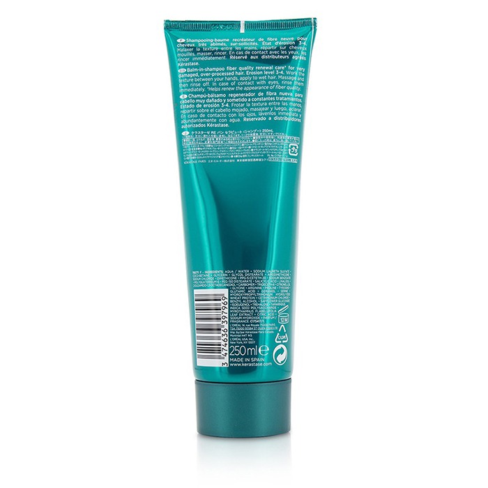 Kerastase Resistance Bain Therapiste Balm-In-Shampoo Fiber Quality Renewal Care (For Very Damaged, Over-Processed Hair) 250ml/8.5ozProduct Thumbnail