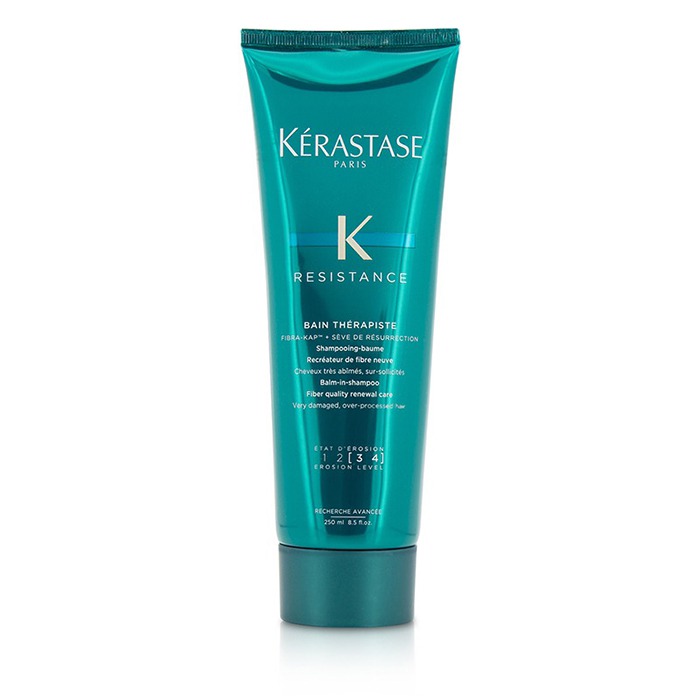Kerastase Resistance Bain Therapiste Balm-In-Shampoo Fiber Quality Renewal Care (For Very Damaged, Over-Processed Hair)  250ml/8.5ozProduct Thumbnail