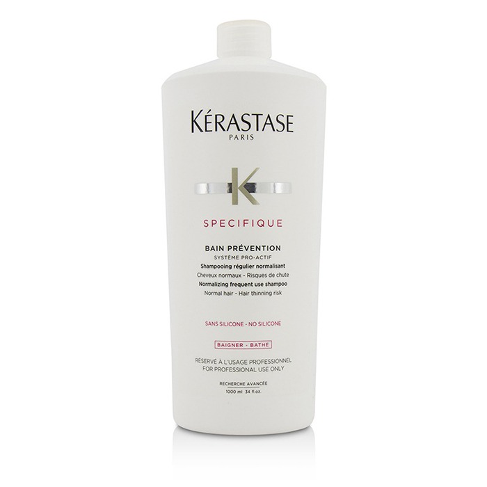 Dokument entusiastisk På daglig basis Kerastase - Specifique Bain Prevention Normalizing Frequent Use Shampoo  (Normal Hair - Hair Thinning Risk) 1000ml/34oz - All Hair Types | Free  Worldwide Shipping | Strawberrynet OTH