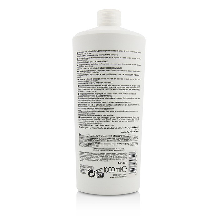 Kerastase Specifique Bain Anti-Pelliculaire Anti-Dandruff Solution Shampoo שמפו (Dandruff-Prone Oily or Dry Hair) 1000ml/34ozProduct Thumbnail