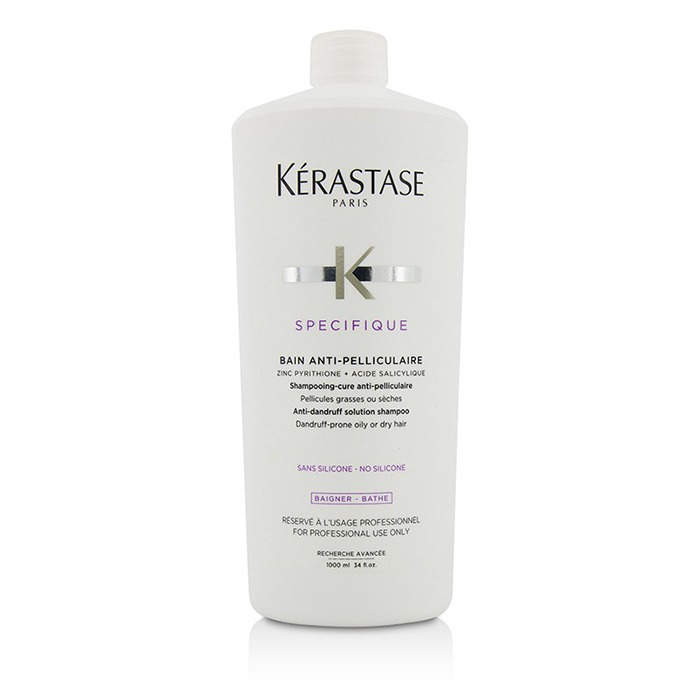 Kerastase Specifique Bain Anti-Pelliculaire Anti-Dandruff Solution Shampoo (Flassete fett- eller tørt hår) 1000ml/34ozProduct Thumbnail