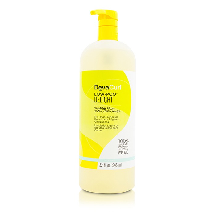 DevaCurl DevaCurl Low-Poo Delight Weightless Waves Mild Lather Cleanser (For Wavy Hair) 946ml/32ozProduct Thumbnail