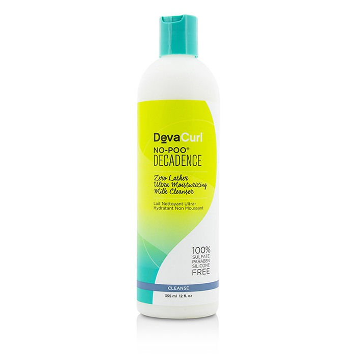 DevaCurl No-Poo Decadence (Zero Lather Ultra Moisturizing Milk Cleanser - For Super Curly Hair) 355ml/12ozProduct Thumbnail
