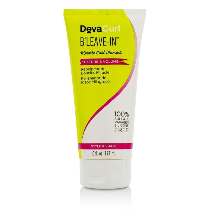 DevaCurl B'Leave-In (Miracle Curl Plumper - Texture & Volume) 177ml/6ozProduct Thumbnail