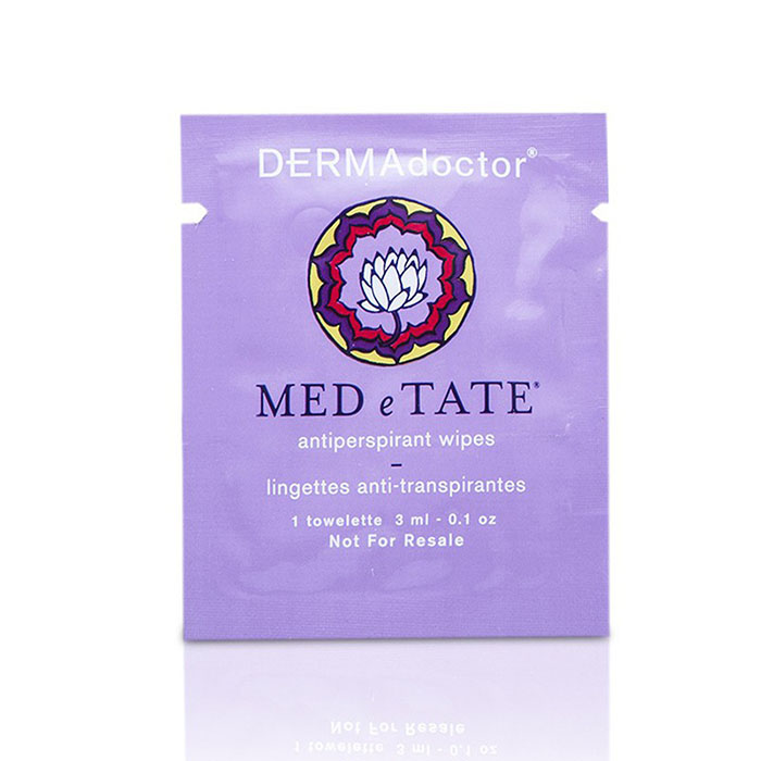 DERMAdoctor MED e TATE Antiperspirant Wipes (Unboxed) 30 PackettesProduct Thumbnail