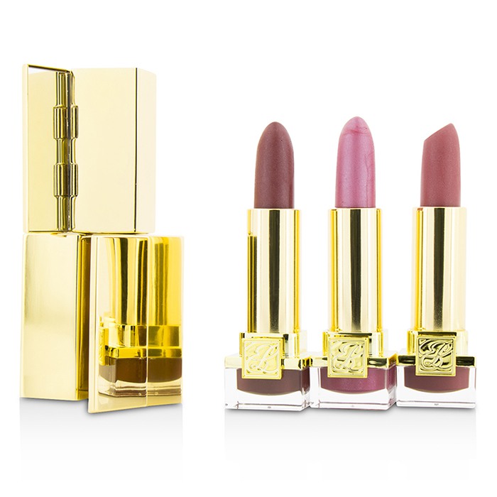 Estee Lauder Travel Exclusive 3 Pure Color Long Lasting Lip Jewels: 3x Mini Lipstick ( 3x2.5g/0.08ozProduct Thumbnail