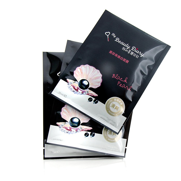 My Beauty Diary Mask - Black Pearl Brightening (Optimal Whitening) 8pcsProduct Thumbnail