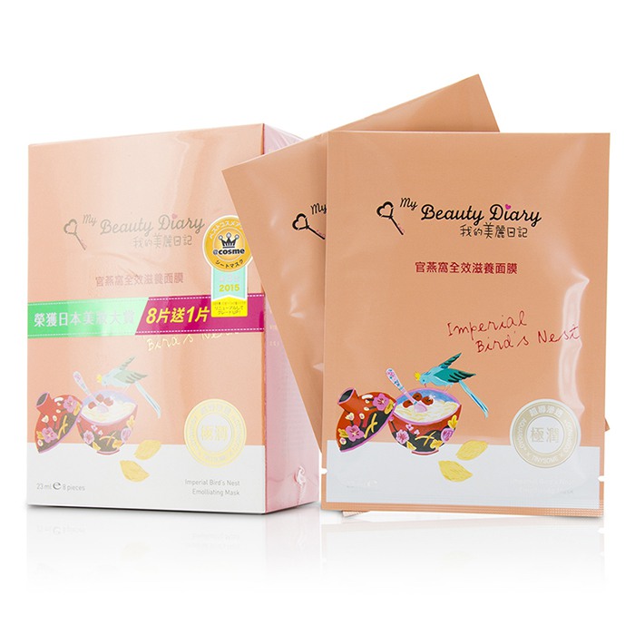 My Beauty Diary Mask - Imperial Bird's Nest Emolliating (Ultra Nourishing) 8pcsProduct Thumbnail