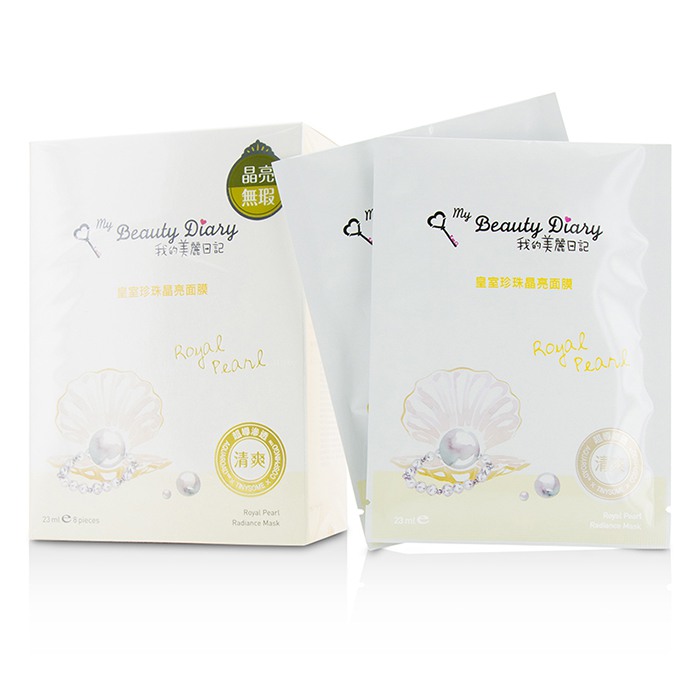 My Beauty Diary Mask - Royal Pearl Radiance (Brightening) 8pcsProduct Thumbnail