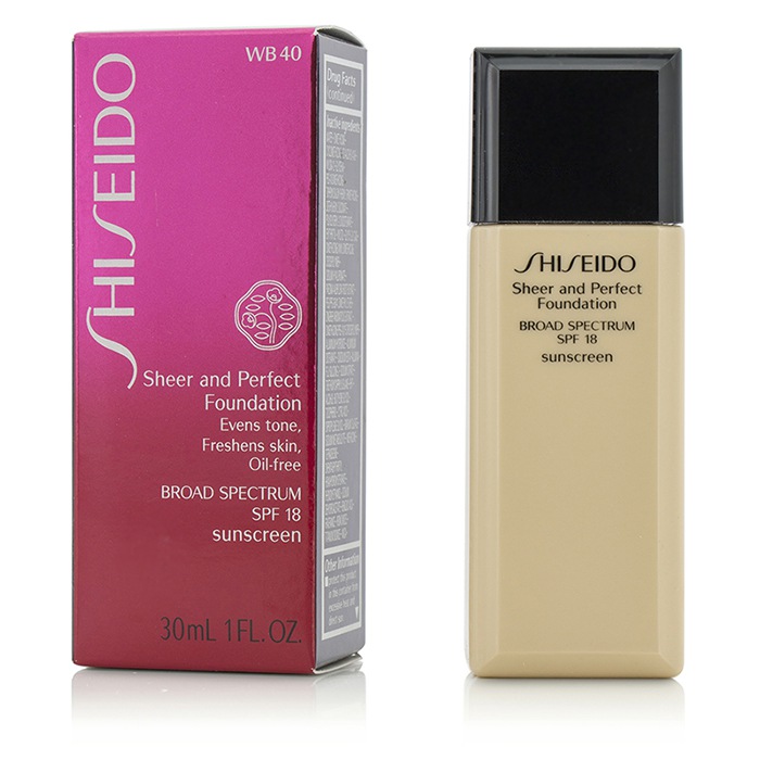 Shiseido Sheer & Perfect Foundation SPF 18 פאונדיישן 30ml/1ozProduct Thumbnail