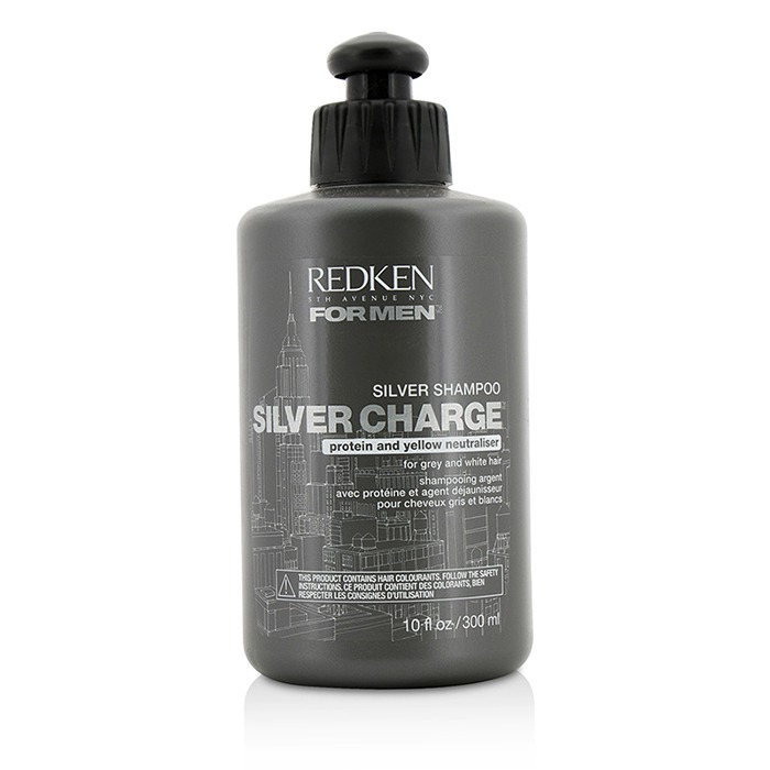 Redken Men Silver Charge Silver Shampoo (For Grey and White Hair) 300ml/10ozProduct Thumbnail