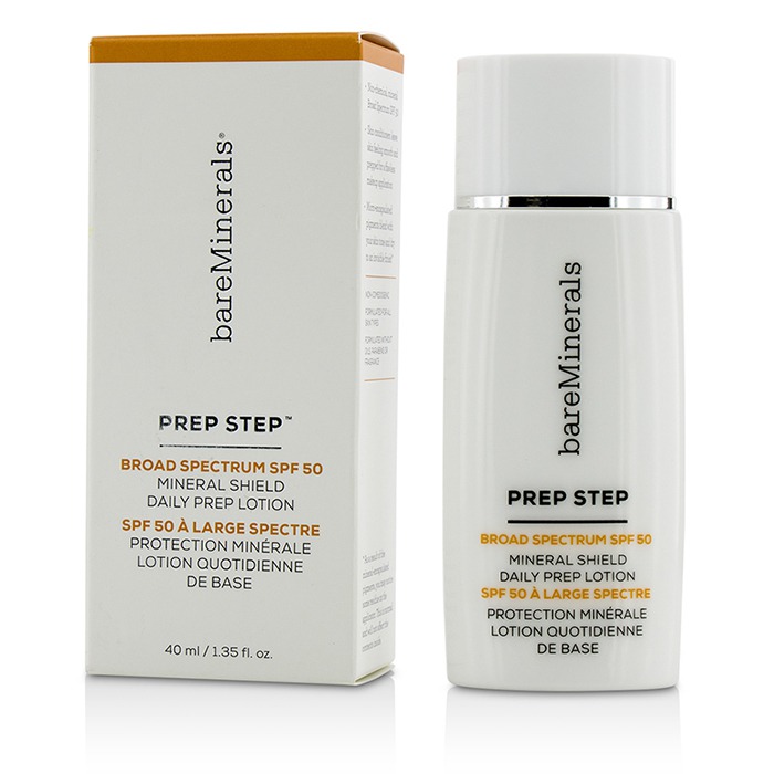 BareMinerals 礦物抗氧防曬妝前乳SPF 50 Prep Step Mineral Shield Daily Prep Lotion SPF 50 40ml/1.35ozProduct Thumbnail