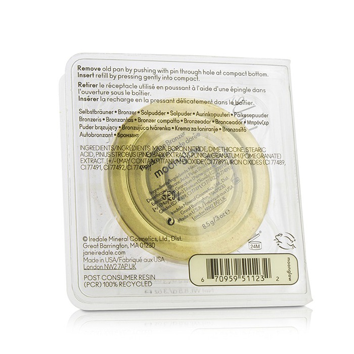 Jane Iredale Moonglow Golden Bronzer Refill 8.5g/0.3ozProduct Thumbnail