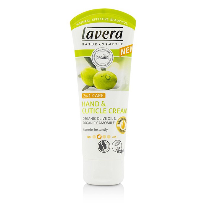 Lavera Krem do rąk i skórek Organic Olive Oil & Camomile 2 In 1 Care Hand And Cuticle Cream 61947/107086 75ml/2.5ozProduct Thumbnail