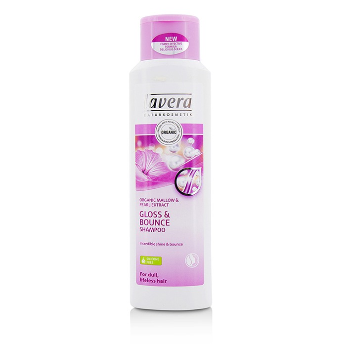 Lavera Szampon do włosów Organic Mallow & Pearl Extract Gloss & Bounce Shampoo (For Dull, Lifeless Hair) 250ml/8.3ozProduct Thumbnail