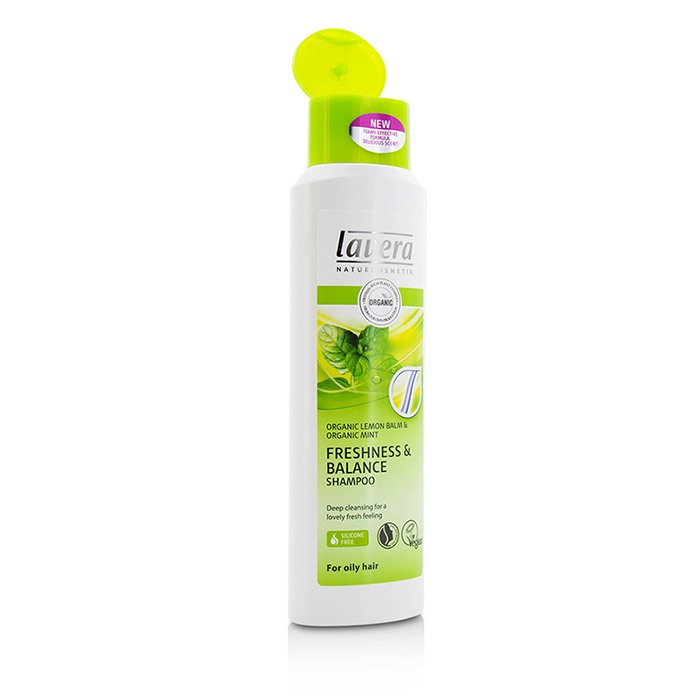 Lavera Organic Lemon Balm & Organic Mint Freshness & Balance Shampoo (for fett hår) 250ml/8.3ozProduct Thumbnail