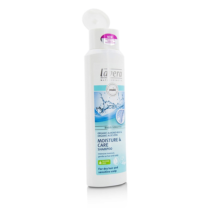 Lavera Basis Sensitiv Organic Almond Milk & Organic Aloe Vera Moisture & Care Shampoo (For Dry Hair and Sensitive Scalp) 250ml/8.3ozProduct Thumbnail