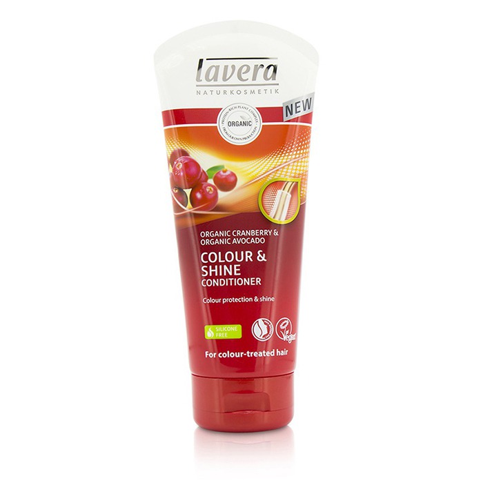 Lavera Organic Cranberry & Organic Avocado Colour & Shine Conditioner (For Colour-Treated Hair) 200ml/6.6ozProduct Thumbnail