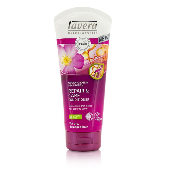 Lavera Organic Rose & Pea Protein Repair & Care Conditioner (For Dry, Damaged Hair) 200ml/6.6ozProduct Thumbnail