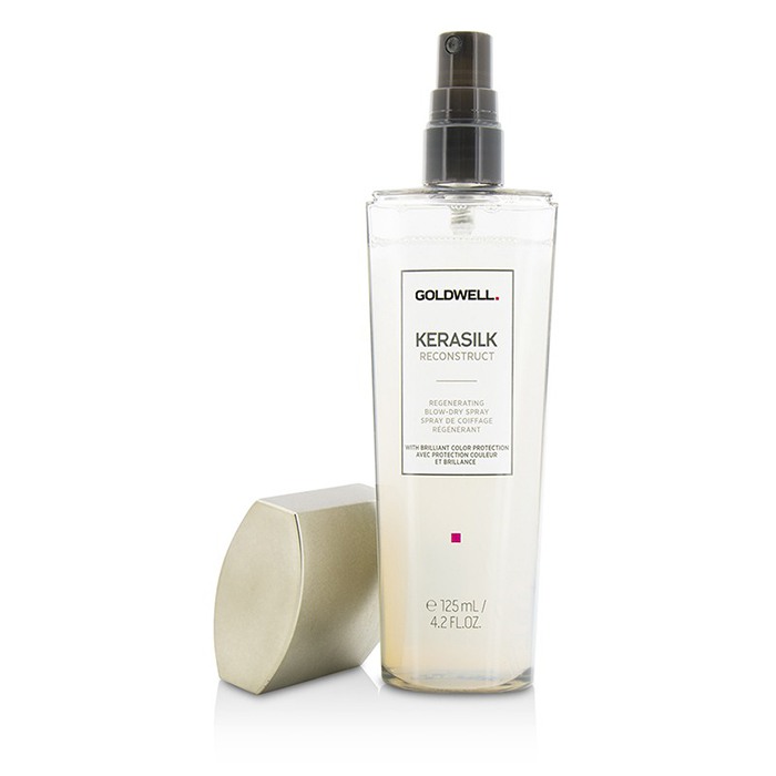Goldwell Kerasilk Reconstruct Regenerating Blow-Dry Spray (For Stressed and Damaged Hair) 125ml/4.2ozProduct Thumbnail