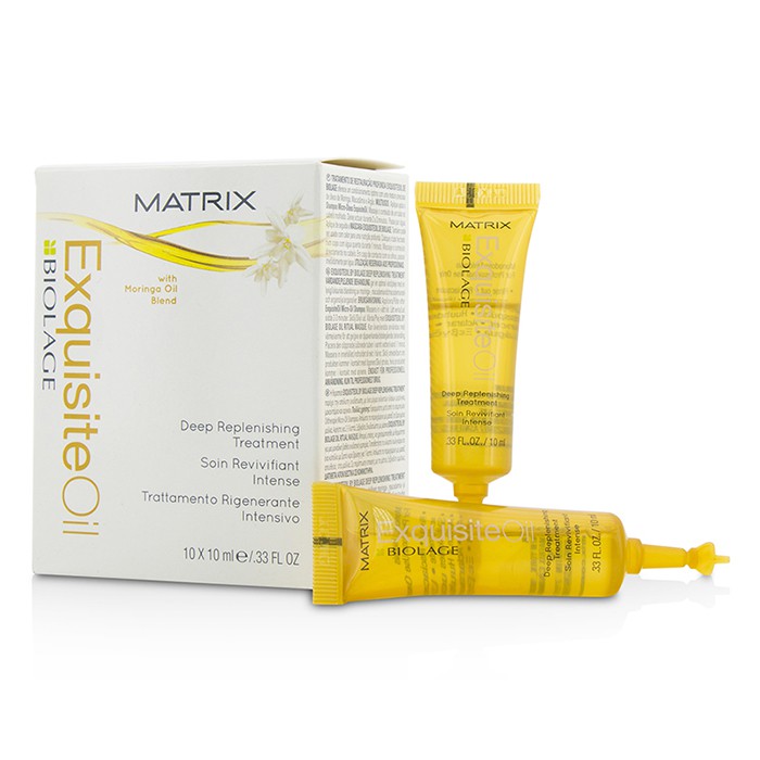 Matrix Biolage ExquisiteOil Deep Replenishing Treatment (Kotak Agak Rusak) 10x10ml/0.33ozProduct Thumbnail