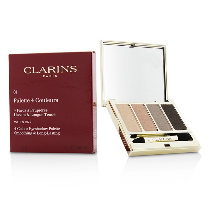 Clarins 4 Colour Eyeshadow Palette (mykgjørende og langvarig) 6.9g/0.2ozProduct Thumbnail