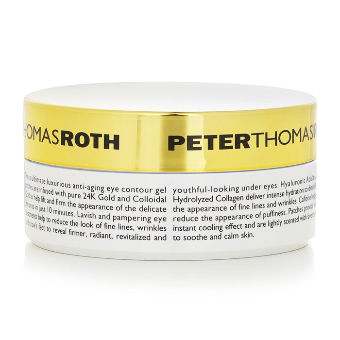 Peter Thomas Roth Patches para os olhos de ouro 24K Hydra-Gel 30pairsProduct Thumbnail