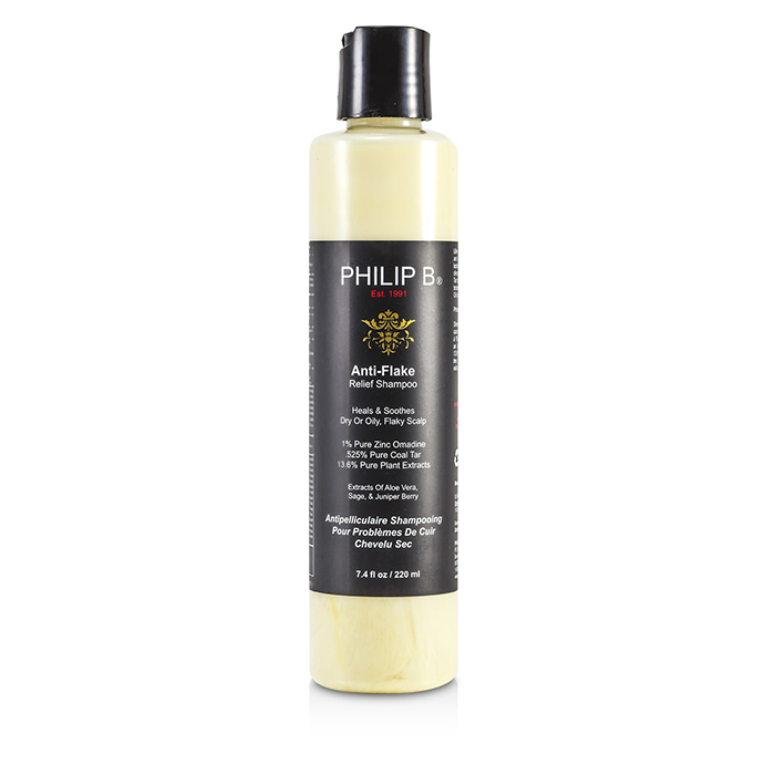 Philip B Anti-Flake Relief Shampoo - Heals & Soothes Dry or Oil, Flaky Scalp (Exp. Date: 04/2017) 220ml/7.4ozProduct Thumbnail