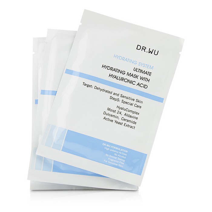 DR.WU Ultimate Hydrating Mask With Hyaluronic Acid 8pcsProduct Thumbnail
