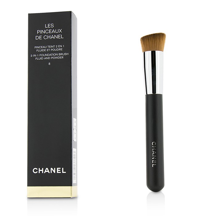 샤넬 Chanel 2 In 1 Foundation Brush (Fluid And Powder) Picture ColorProduct Thumbnail