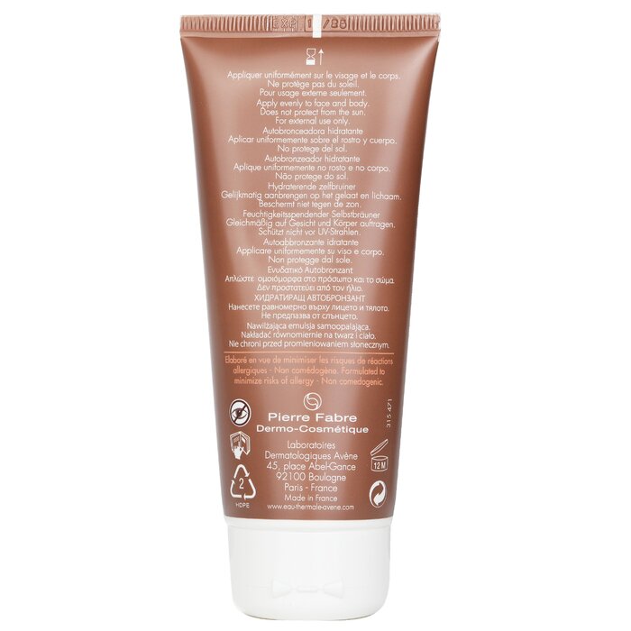 Avene Moisturizing Self-Tanning Silky Gel For Face & Body - for sensitiv hud 100ml/3.3ozProduct Thumbnail