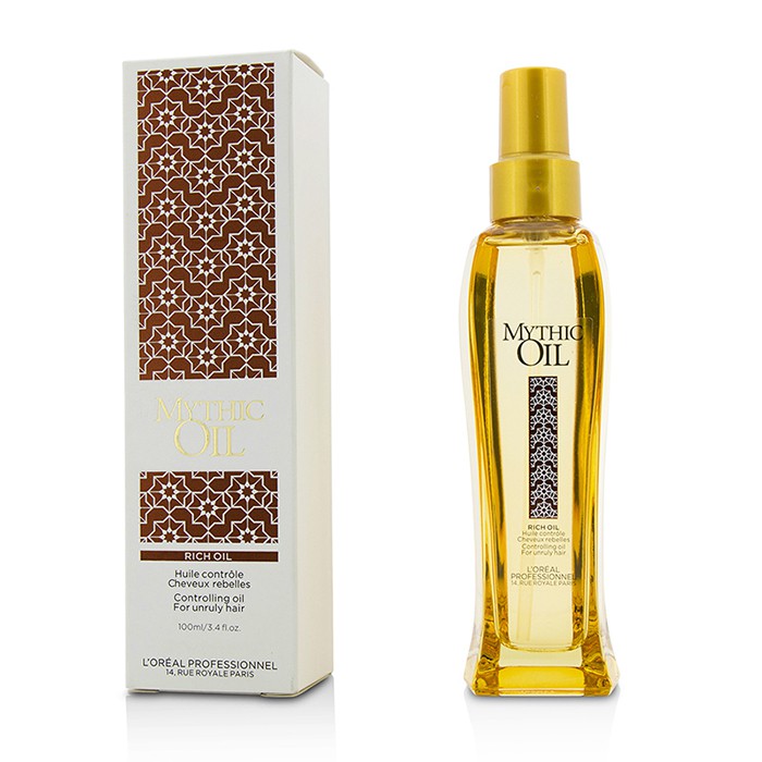 L'Oreal Professionnel Mythic Oil Rich Oil Controlling Oil (For Unruly Hair) 100ml/3.4ozProduct Thumbnail