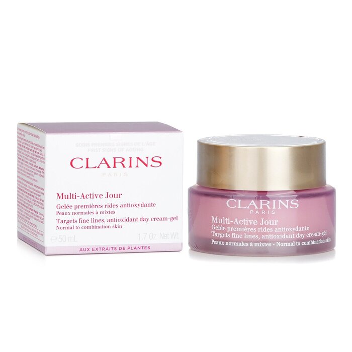 Clarins Multi-Active Day Targets Fine Lines Antioxidant Day Cream-Gel - For Normal To Combination Skin  50ml/1.7ozProduct Thumbnail