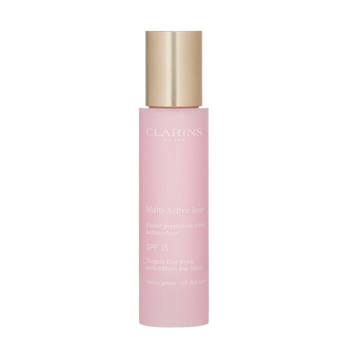 Clarins Multi-Active Day Targets Fine Lines Antioxidant Day Lotion תחליב יום נוגד חמצון- לכל סוגי העור 50ml/1.7ozProduct Thumbnail
