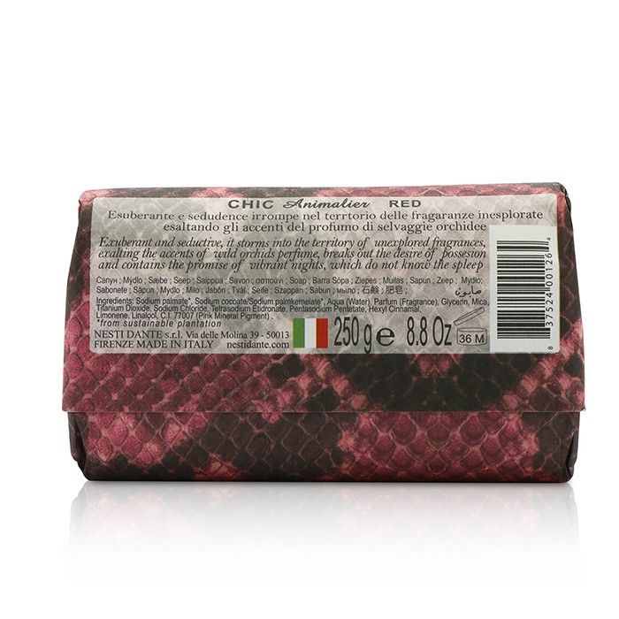 Nesti Dante Chic Animalier Natural Soap - Wild Orchid, Red Tea Leaves & Tiare 250g/8.8ozProduct Thumbnail