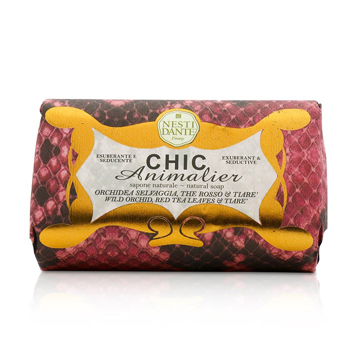 Nesti Dante صابون طبيعي Chic Animalier - بالأوركيد البري وأوراق الشاي الأحمر والتيار 250g/8.8ozProduct Thumbnail