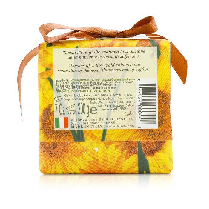 Nesti Dante Gli Officinali Soap סבון - Sunflower & Zafferano - Nourishing & Moisturizing 200g/7ozProduct Thumbnail