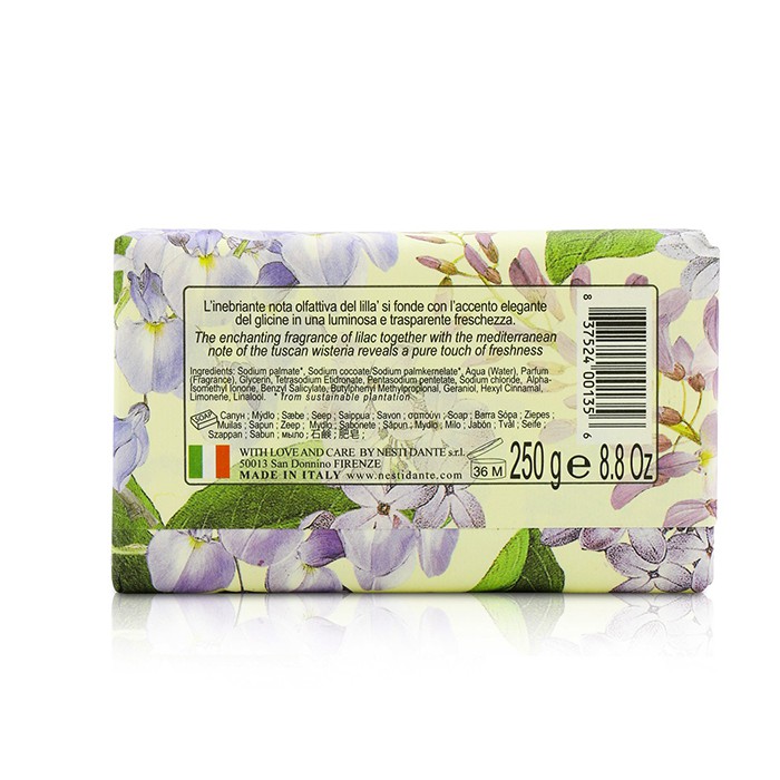 Nesti Dante Romantica Enchanting Natural Soap - Tuscan Wisteria & Lilac 250g/8.8ozProduct Thumbnail