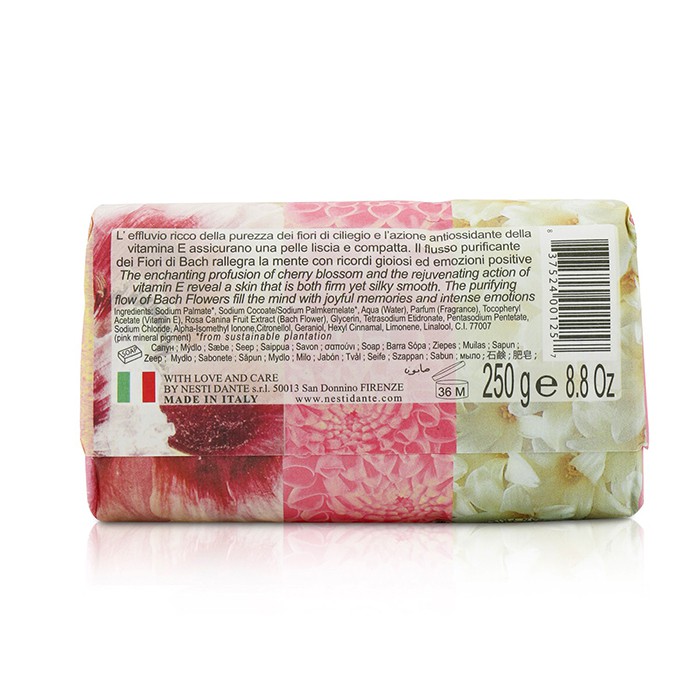 Nesti Dante Philosophia Natural Soap - Lift - Cherry Blossom, Osmanthus, Geranium With Bach Flowers & Vitamin E - Sabun Badan 250g/8.8ozProduct Thumbnail