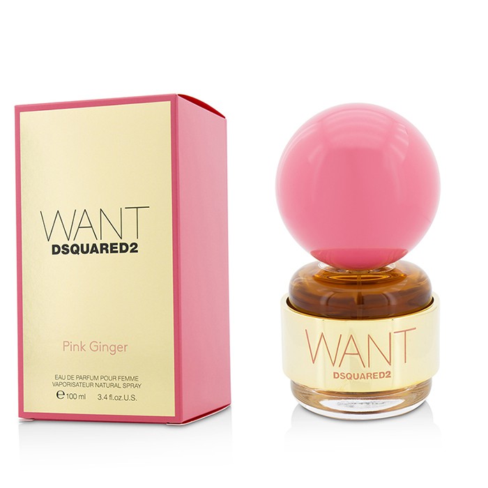 Dsquared2 Want Pink Ginger או דה פרפיום ספריי 100ml/3.4ozProduct Thumbnail