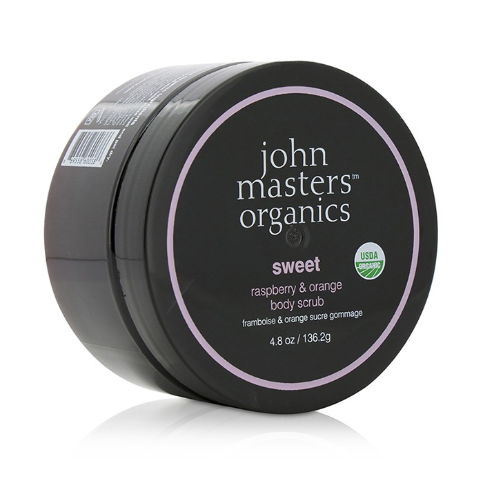 John Masters Organics 有機大師約翰  Sweet Raspberry & Orange Body Scrub 136.2g/4.8ozProduct Thumbnail