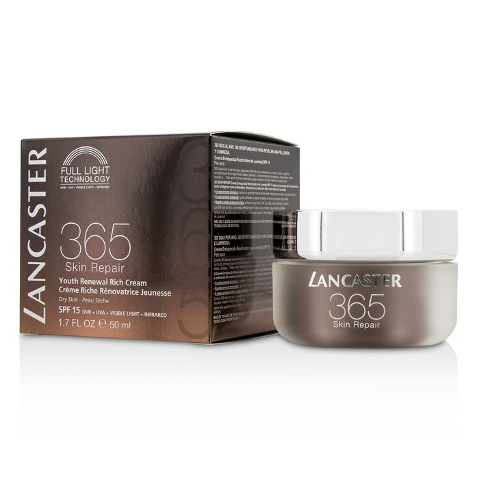 Lancaster 365 Skin Repair Youth Renewal Rich Cream SPF15 - Quru Dəri 50ml/1.7ozProduct Thumbnail