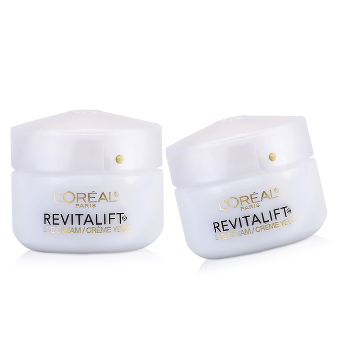 欧莱雅 L'Oreal RevitaLift Anti-Wrinkle + Firming Eye Cream Duo Pack 2x14g/0.5ozProduct Thumbnail
